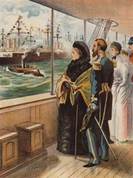 La revue navale du jubilé à Spithead, 1897